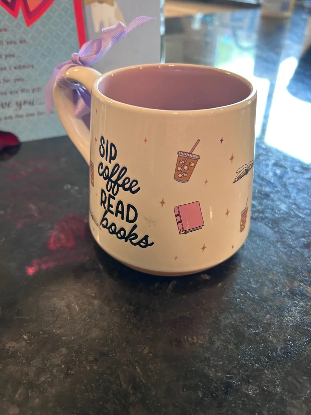 Sip Coffee Read Books Ceramic Mug - The Cozy Book Club